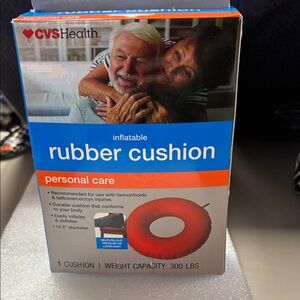 CVS Health Inflatable Rubber Cushion - Red
